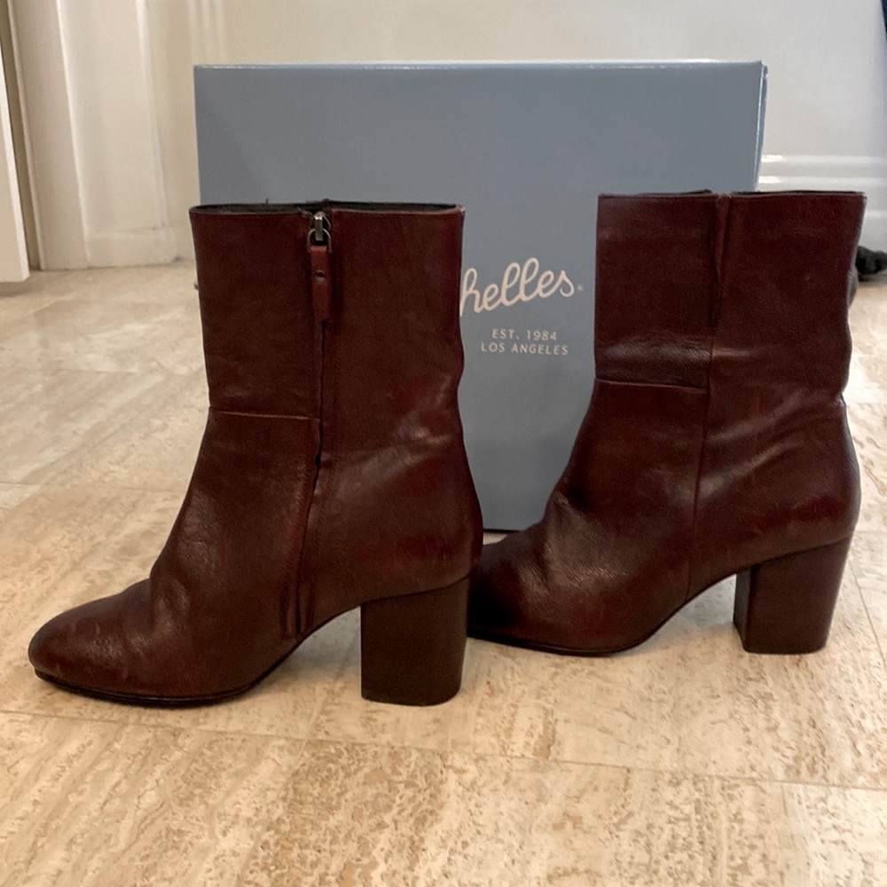 Seychelles Wild Ride leather booties from Anthropologie! 8.5